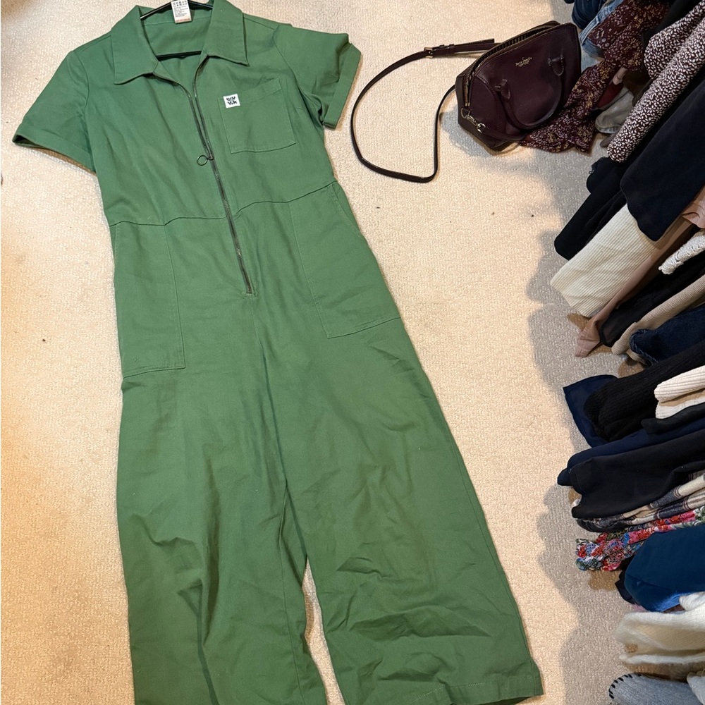 Green Women's Jumpsuit Lucy and yak